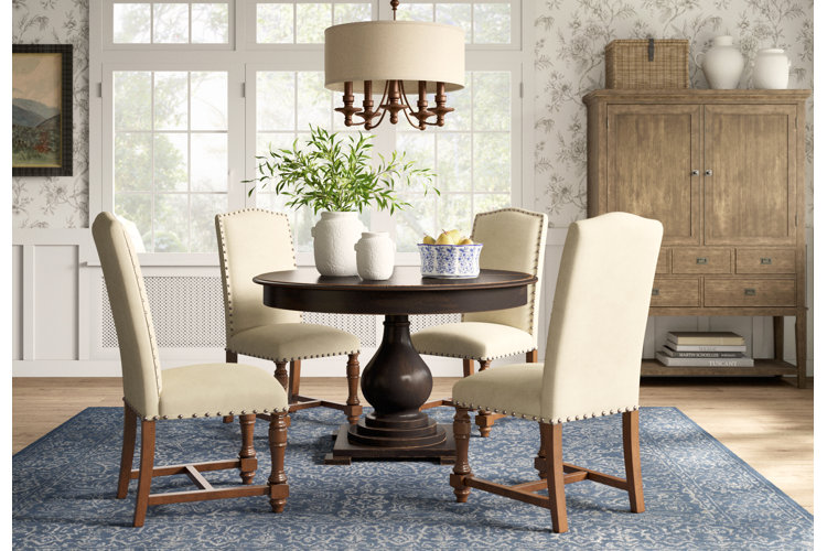 Round Dining Table Sizes How to Find the Right Size and Style Birch Lane
